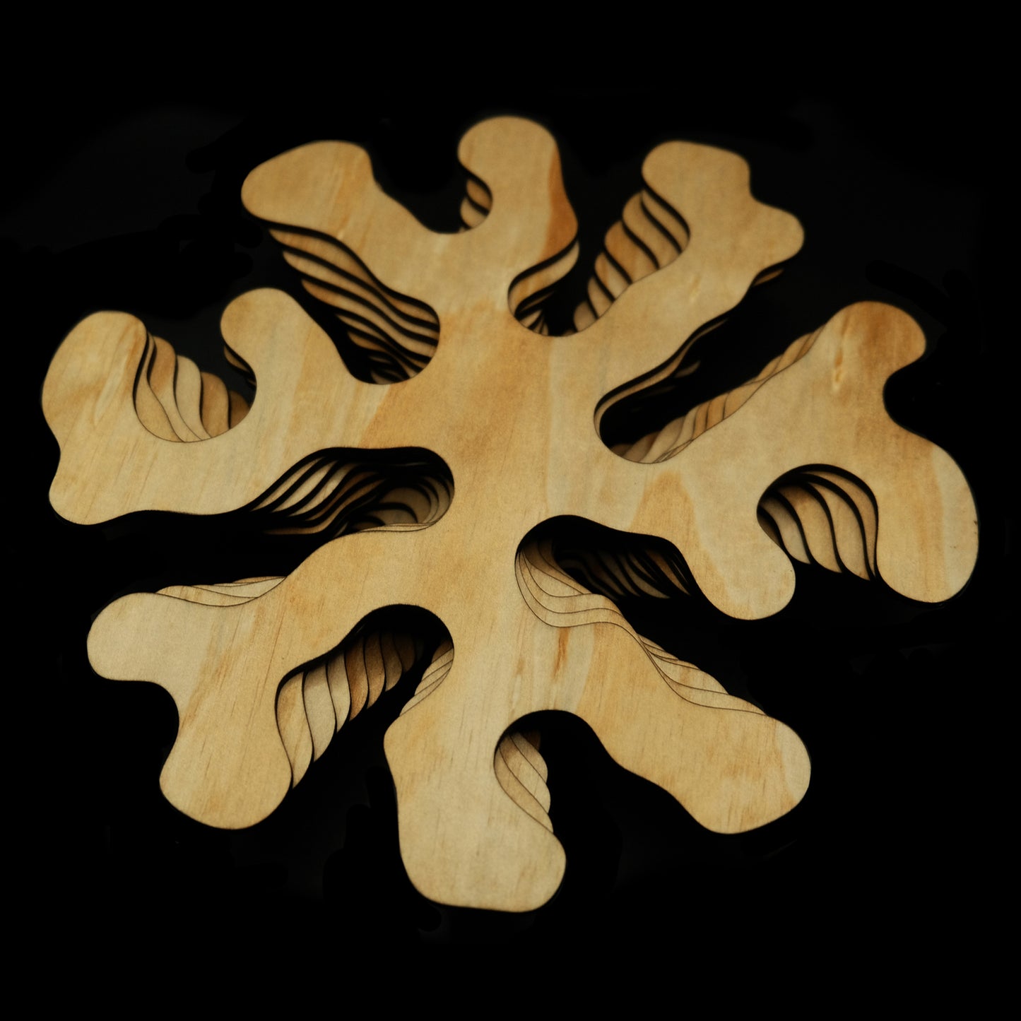 CORALESCENCE 3D CONTOUR WALL ART - 001