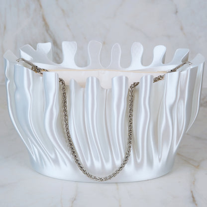 CORALINE Clutch - PEARL