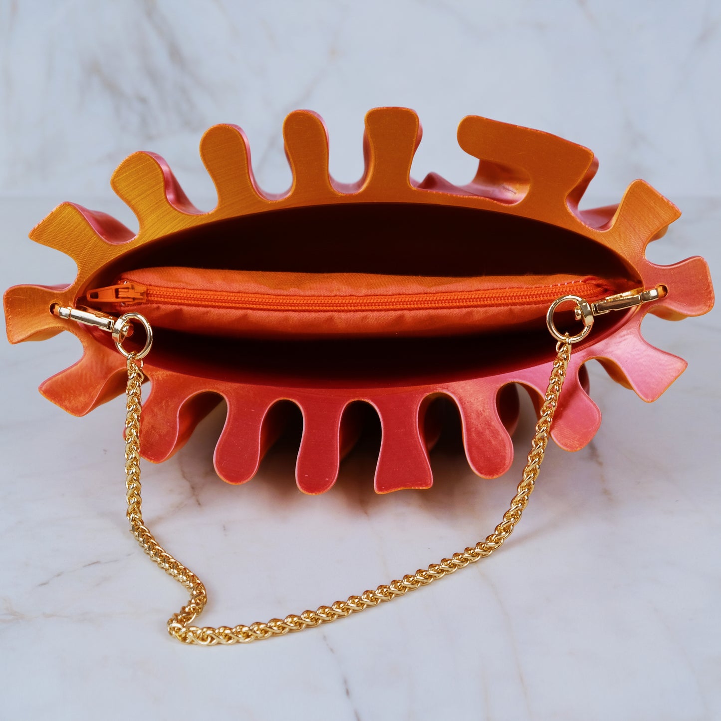 CORALINE Clutch - SUNSET