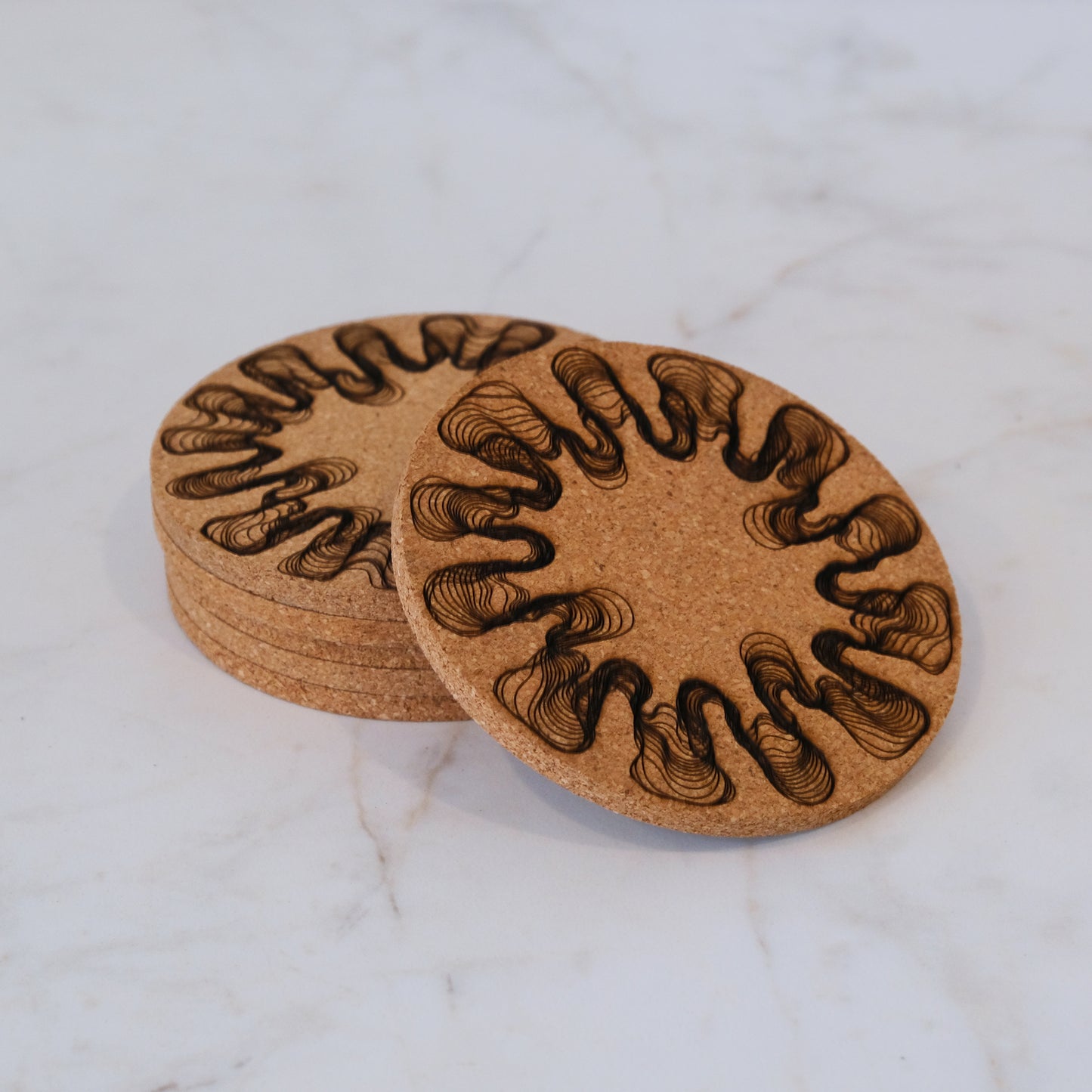 CONTOUR Cork Coasters
