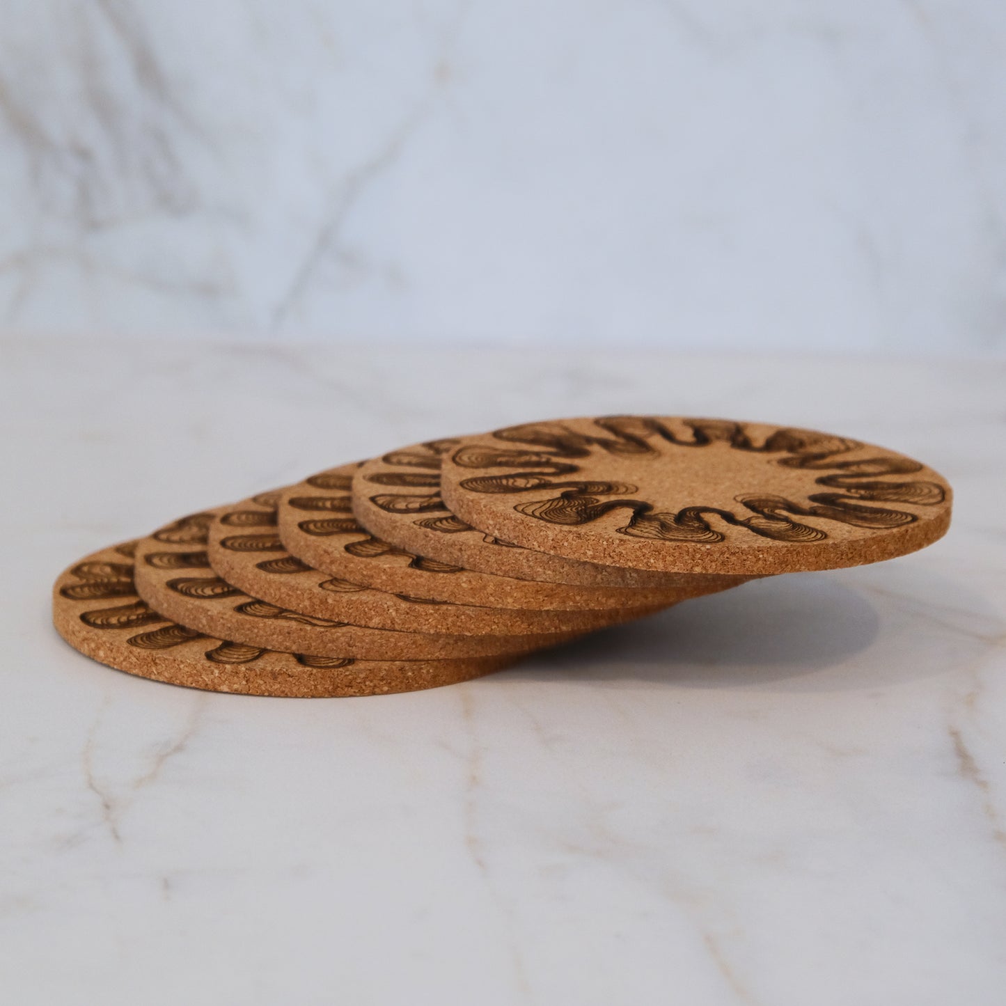 CONTOUR Cork Coasters