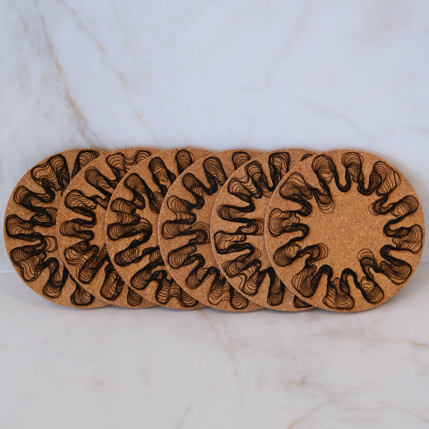 CONTOUR Cork Coasters