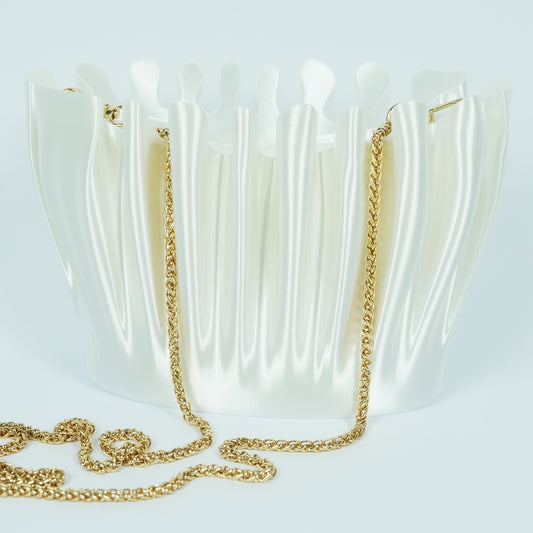 CORALINE Clutch - PEARL